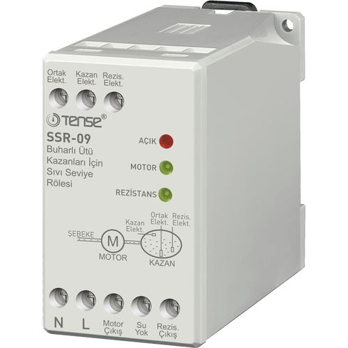 Реле для контроля уровень - SSR-09 - Tense Electronic - на DIN-рейке