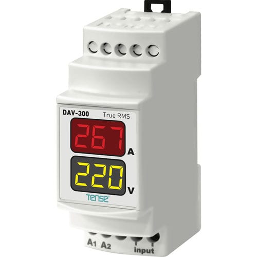 Прибор для измерения напряжения перем.тока - DAV-300 - Tense Electronic - тока / цифровой / на DIN-рейке