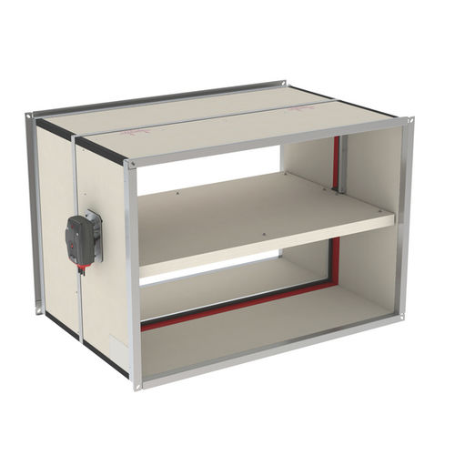 Прямоугольный противопожарный клапан - CU2L  - Rf-t