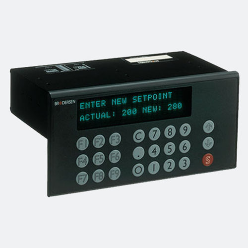 Терминал с клавиатурой - UCT series - Brodersen Controls - встраиваемый / 320x200 / LCD