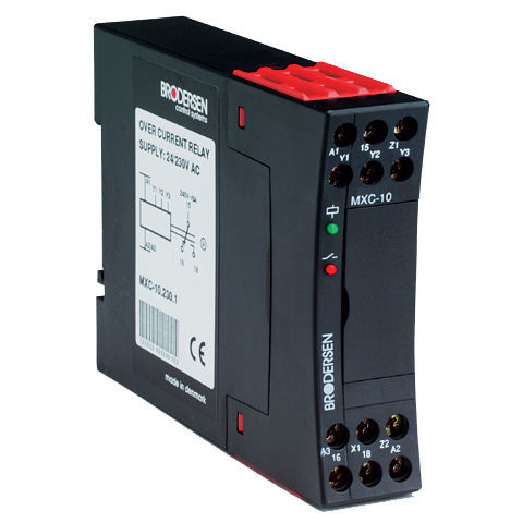 Реле для наблюдения напряжения - MXC-20  - Brodersen Controls - тока / 1NO/NF / AC/DC