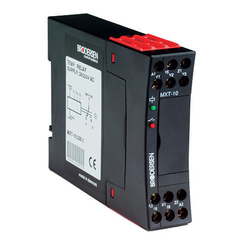 Реле для наблюдения для измерения температуры - MXT-10 - Brodersen Controls - 1NO / AC / DC