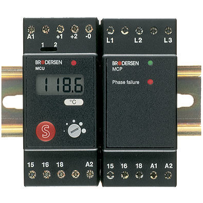 Реле для наблюдения напряжения - MCU-10 series - Brodersen Controls - тока / для измерения температуры / AC/DC