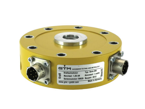 Датчик силы растяжение  сжатие - DR series  - GTM Gassmann Testing Metrology GmbH - с помощью тензометрического датчика / со встроенными акселерометрами