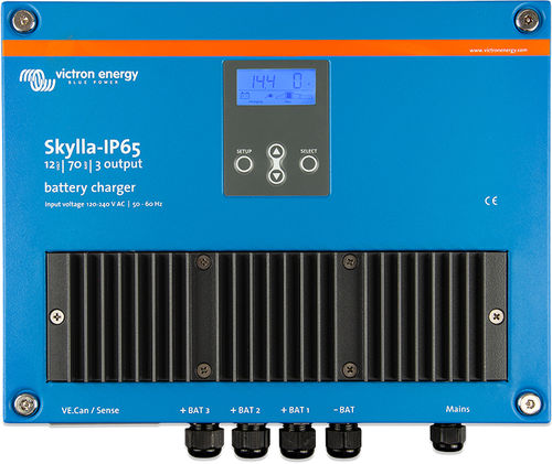 Устройство зарядки батарей для использования на морских судах - Skylla - Victron Energy - с настенным монтажом / литий-ионное / герметичное