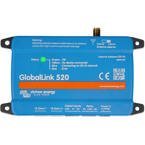 Блок системы наблюдения для транспортного средства - GlobalLink 520 - Victron Energy - настенный / дистанционный / умный