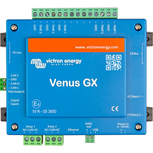Модуль системы наблюдения для панелей - Venus GX - Victron Energy - Modbus / Ethernet / USB
