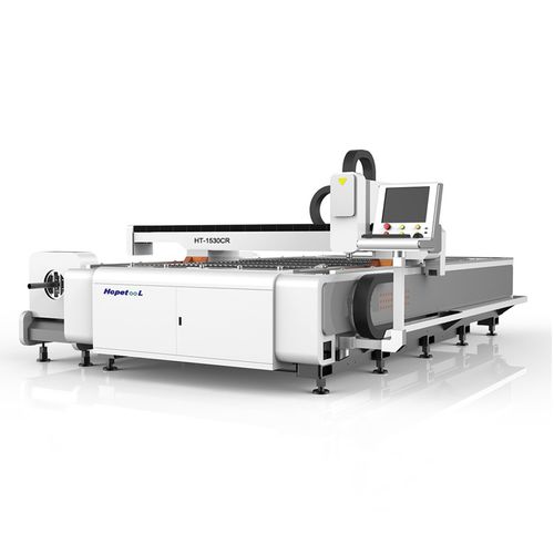 Станок для резки волоконный лазер - HT-1530CR - Jinan Hopetool CNC Equipment Co., Ltd. - для металла / для труб / для пластин