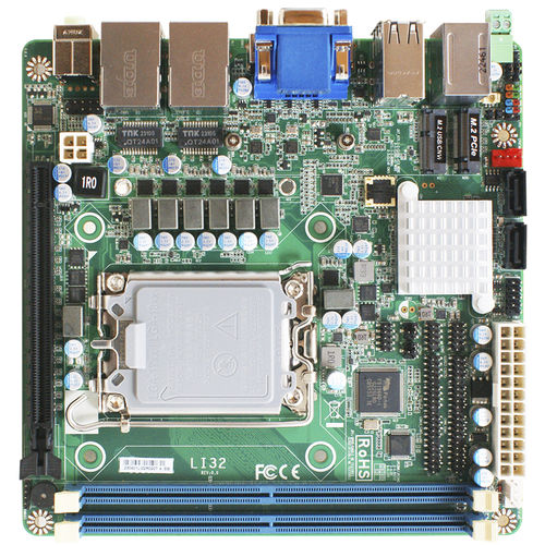 Материнская плата мини-ITX - LI32-H6100 - Jetway Information Co., Ltd. - Intel® Celeron® / Intel® Pentium / Intel® Core i3