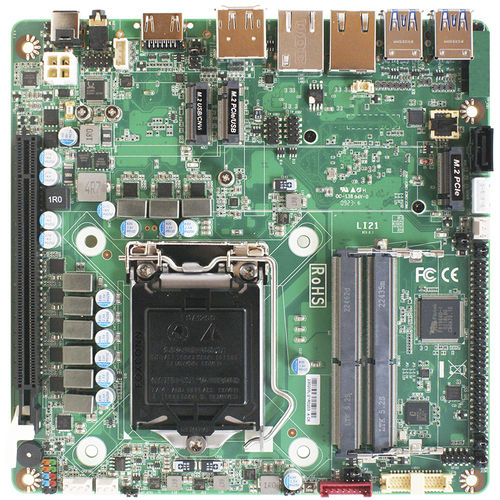 Материнская плата мини-ITX - LI21-H420E - Jetway Information Co., Ltd. - Intel® Core™ 10-го поколения / Intel® Core™ 11-го поколения / Intel® H420E