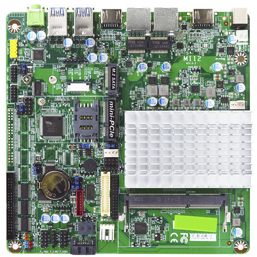 Материнская плата мини-ITX - MI12-00C - Jetway Information Co., Ltd. - Intel® Celeron® J3455 / Intel® Apollo Lake / Intel®