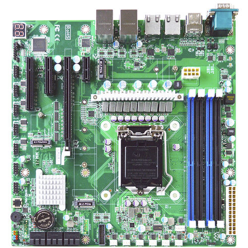 Материнская плата микро-ATX - MM21-Q4700 - Jetway Information Co., Ltd. - Intel® Core™ 10-го поколения / Intel® Core™ 11-го поколения / Intel® Q470E
