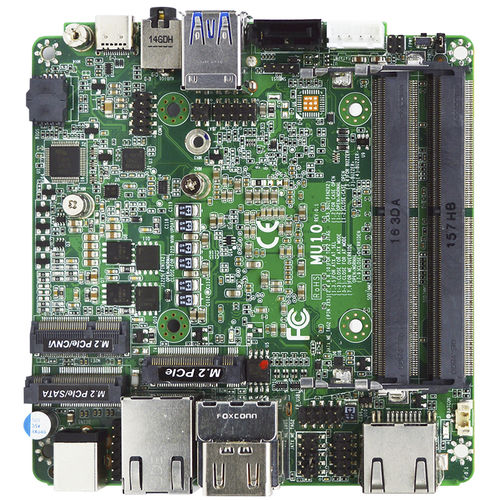 Материнская плата NUC - MU10 - Jetway Information Co., Ltd. - Intel® Celeron® 6305E / Intel® Core™ 11-го поколения / Intel® Core™ i5-1135G7