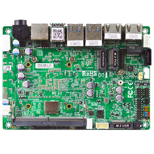 Одноплатный компьютер 3.5" SubCompact - MF32 - Jetway Information Co., Ltd. - Intel® U300 / Intel® Core™ i5-1335UE / SATA3