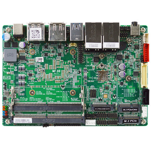 Материнская плата 3.5" SubCompact - MF30 - Jetway Information Co., Ltd. - Intel® Core™ 13-го поколения / Intel® Core™ i5-1335U / Intel®