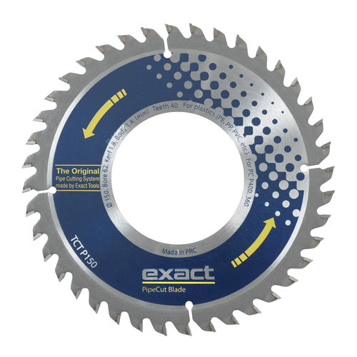 Круговой пильный диск - TCT P150 - Exact Tools Oy - из карбида вольфрама / для универсального использования / для труб