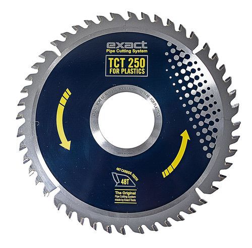 Круговой пильный диск - TCT P250 - Exact Tools Oy - TCT / пластмасса / для полиэтилена