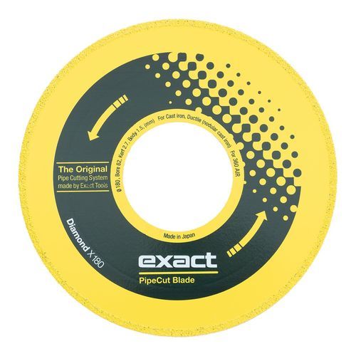 Режущий круг для чугуна - Diamond X180 - Exact Tools Oy - ромбовидный / усиленный