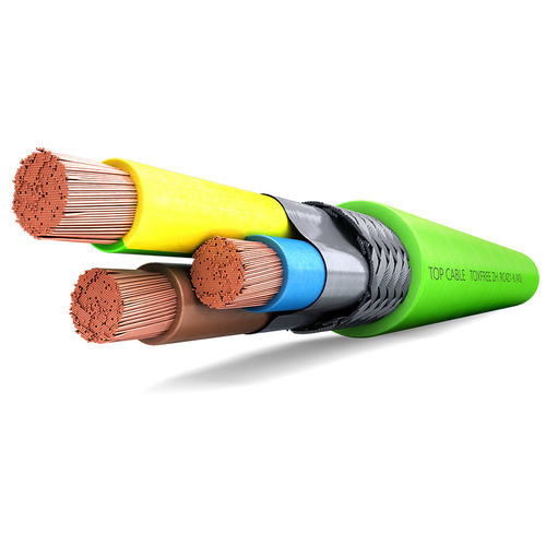 Бронированный электрический кабель - TOXFREE ZH RC4Z1-K (AS) - Top Cable - питания / многопроволочный / из меди