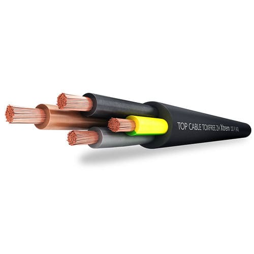 Электрический кабель питания - TOXFREE ZH XTREM DZ-F (AS) - Top Cable - изолированный / пламестойкий / многопроволочный