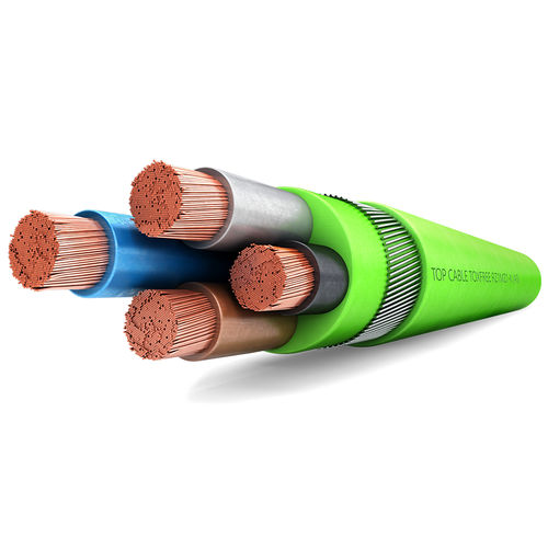 Электрический кабель питания - TOXFREE ZH RZ1MZ1-K (AS) - Top Cable - бронированный / пламестойкий / ATEX