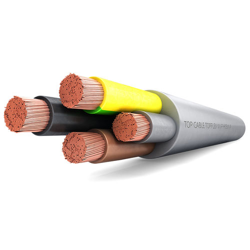 Электрический кабель питания - TOPFLEX VV-F H05VV-F - Top Cable - пламестойкий / многопроволочный / из меди