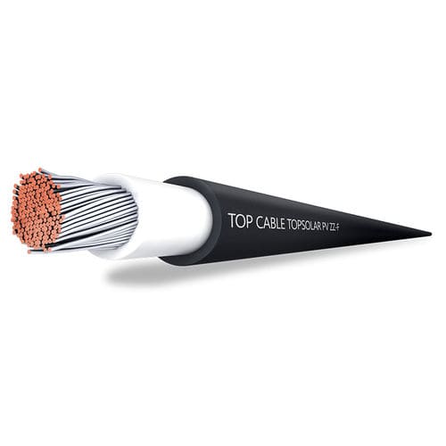 Электрический кабель для солнечных батарей - TOPSOLAR PV ZZ-F DUAL - Top Cable - питания / пламестойкий / многопроволочный