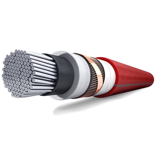 Электрический кабель питания - X-VOLT RHZ1 (S) AL / OL / 2OL - Top Cable - нераспространение пламени / пламестойкий / многопроволочный