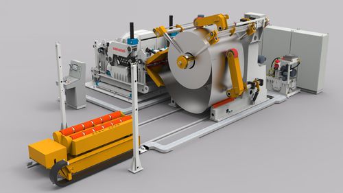 Линия питания для лент для стали с высоким сопротивлением - Elma machine - компактная