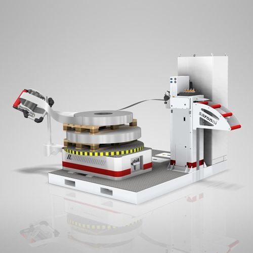 Полуавтоматическое намоточное устройство - Elma machine - для стальных листов / горизонтальное