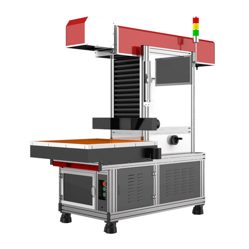 Маркировочная машина CO2-лазер - SCM-2000S - Wuhan Sunic Photoelectricity Equipment Manufacture Co., Ltd - для ткани / высокая скорость / 3D