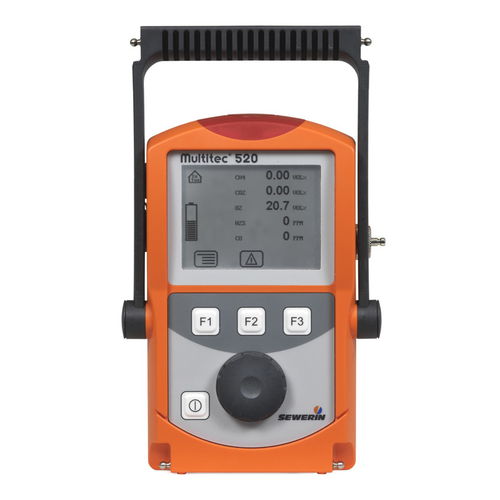 Детектор для газов - Multitec 520 - Hermann Sewerin GmbH - мультигазовый / электрохимический / диффузии
