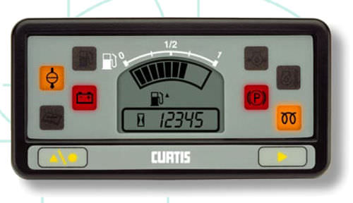 Табло LCD - 12 - 48 VDC, IP65 | enGage® III - Curtis Instruments - 7 сегментов / для транспортных средств / электронное