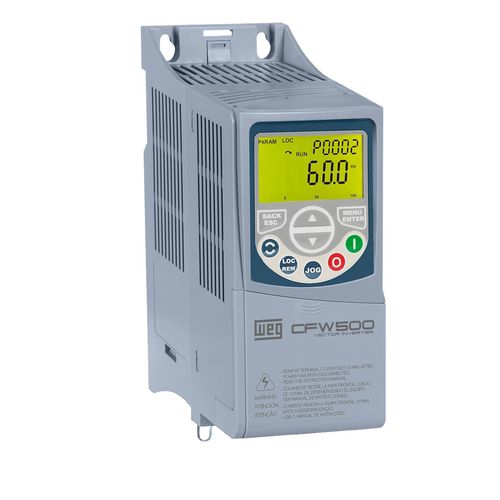 Высокоэффективный вариатор скорости - CFW500 series - WEG - монофазовый / трехфазовый / с векторным управлением