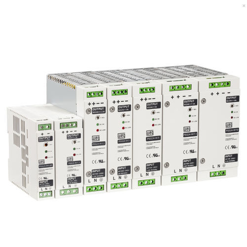 Источник электропитания на DIN-рейке - PSS24W - WEG - AC/DC / для резки / монофазовый