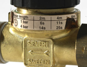 Регулятор давления для газов - 309121 - SIEVERT AB - для пропана / одноуровневый / из латуни