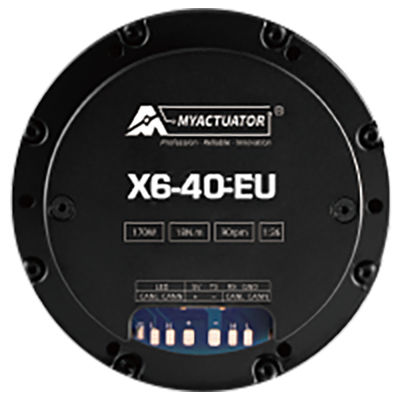 Бесщеточный мотор-редуктор - RMD X6-40-EU - A2V Mécatronique - планетарный / коаксиальный / с полым валом