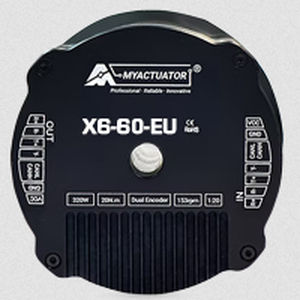 Бесщеточный серводвигатель - RMD X6-60-EU - A2V Mécatronique - трехфазовый / 48 В / с кодирующим устройством