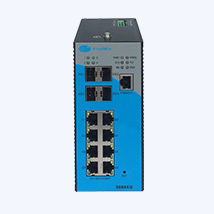 Управляемый коммутатор Ethernet - sw-9084 - FirstMile Communication Ltd - 12 портов / на DIN-рейке / с резервированием