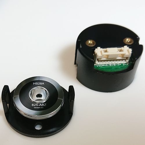 Инкрементальный датчик угла поворота - HS28C - HONEST SENSOR Corp. Taiwan - оптический / с полой осью / цифровой