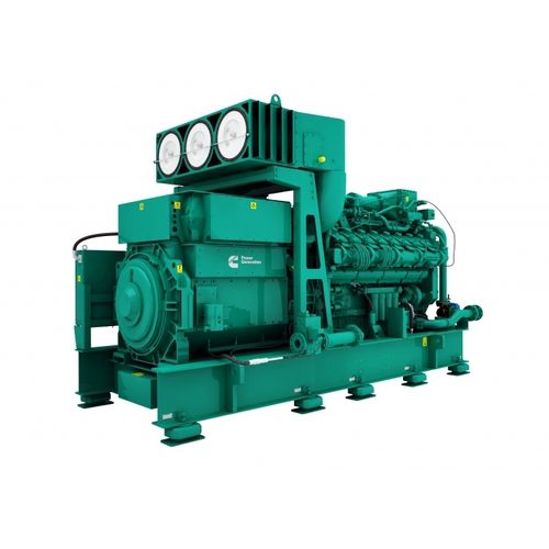 Генераторная установка для когенерации - QSK60G series - CUMMINS GENERATOR TECHNOLOGIES - газовая / трехфазовая / стационарная