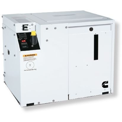 Генераторная установка для использования на морских судах - CUMMINS GENERATOR TECHNOLOGIES - дизельная / монофазовая / стационарная