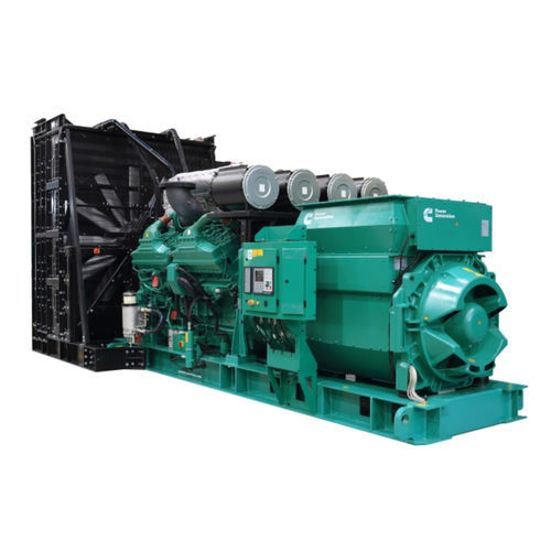Генераторная установка с природным газом - QSK60 series - CUMMINS GENERATOR TECHNOLOGIES - трехфазовая / стационарная / 50 Гц