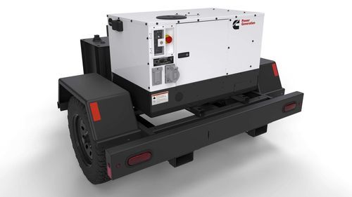 Дизельная генераторная установка - C12D6RE - CUMMINS GENERATOR TECHNOLOGIES - монофазовая / переносная / 60 Гц