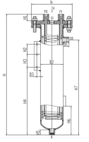 Кожухотрубный теплообменник -  CYTBZ-HRQ1 - Chengdu Yitong Seal Co., Ltd. - жидкость/жидкость