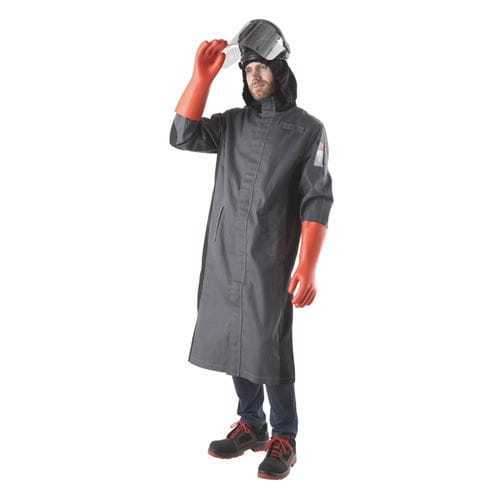Рабочий халат - AFG-2300 series - CATU - с защитой от дугового разряда / из Velcro® / для сварки