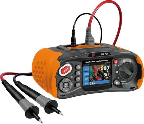 Тестер установки - MX-750 - CATU - напряжения / сопротивления изоляции / остаточного тока