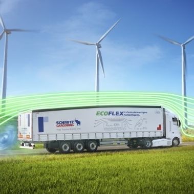 Полуприцеп с тентом - EcoGeneration - Schmitz Cargobull - для топлива / для гибкого шланга / двухосный