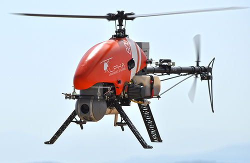 Беспилотник вертолет - Alpha 800 - Alpha Unmanned Systems - для наблюдения / для контроля / для применения в сельском хозяйстве