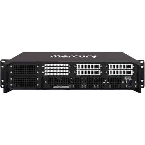 Сервер для стокирования - RES X08 - MERCURY SYSTEMS - 2U / NVIDIA / промышленный